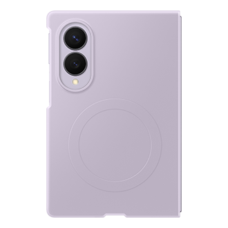 Galaxy Z Fold8 Silicone Magnet Case Front3 Lavender 