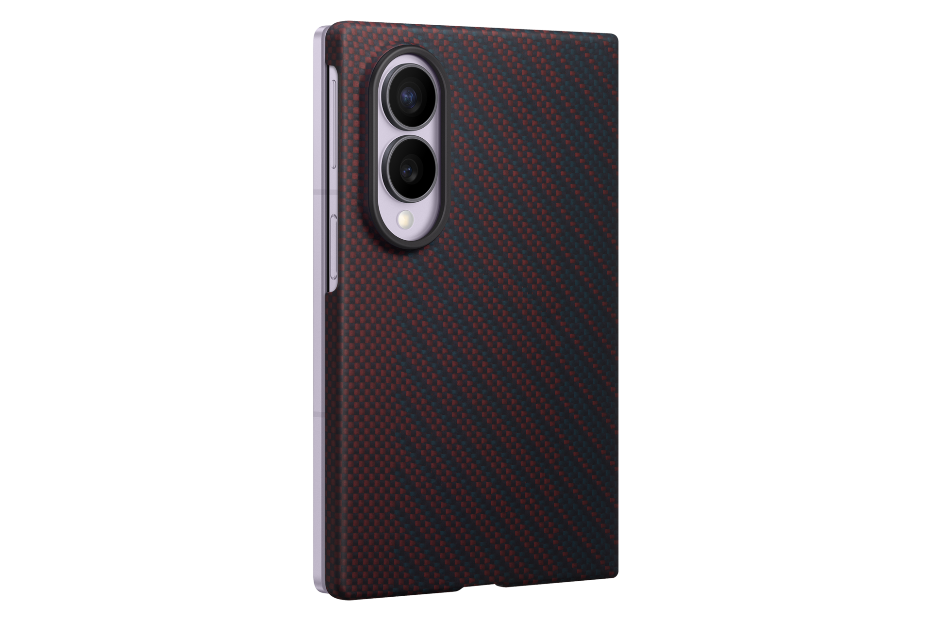 Galaxy Z Fold8 Carbon Magnet Case Dynamic Violet 