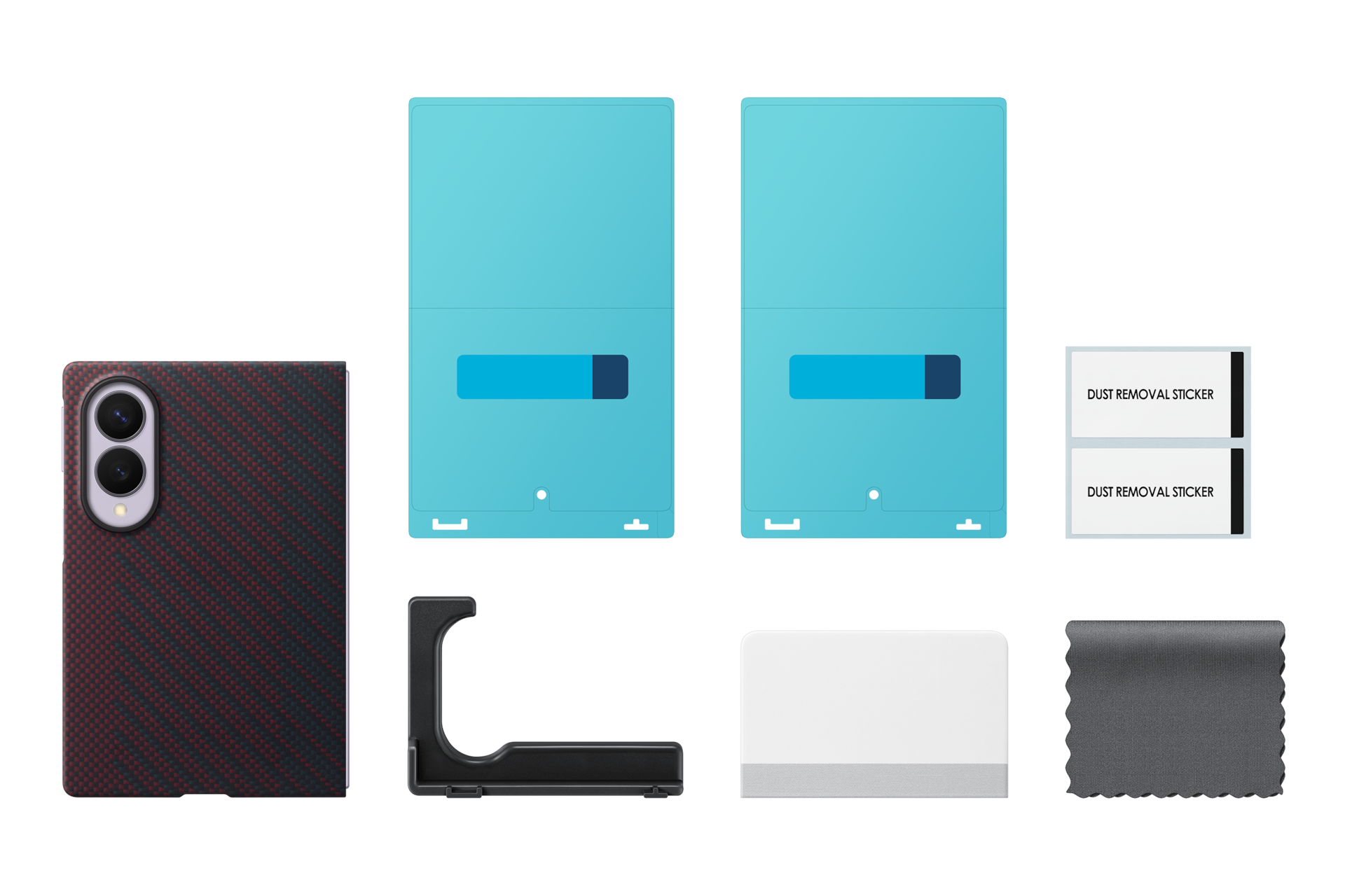Galaxy Z Fold8 Carbon Magnet Case Set-Cut Violet 