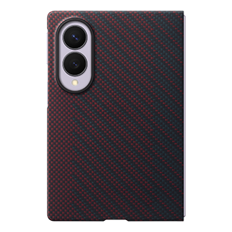 Galaxy Z Fold8 Carbon Magnet Case Front3 Violet 