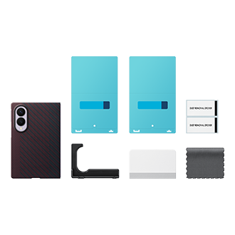 Galaxy Z Fold8 Carbon Magnet Case Set-Cut Violet 