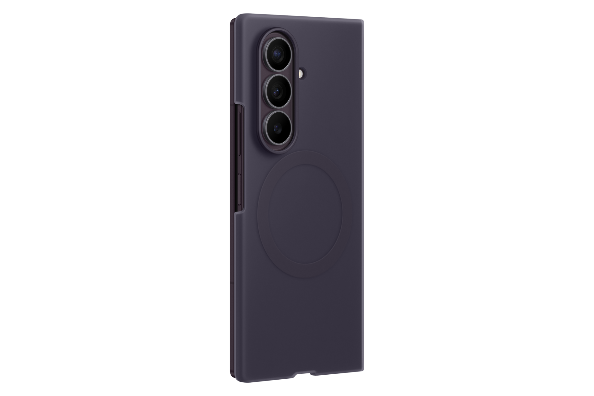 Galaxy Z Fold8 Ultra Silicone Magnet Case Dynamic Violet Shadow 