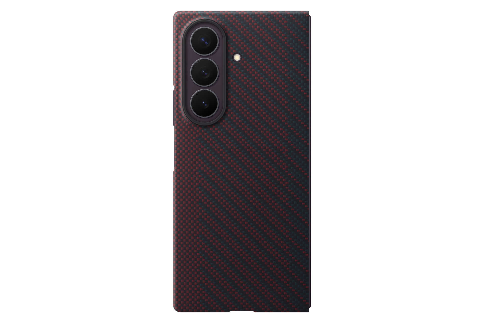 Galaxy Z Fold8 Ultra Carbon Magnet Case Front3 Violet 