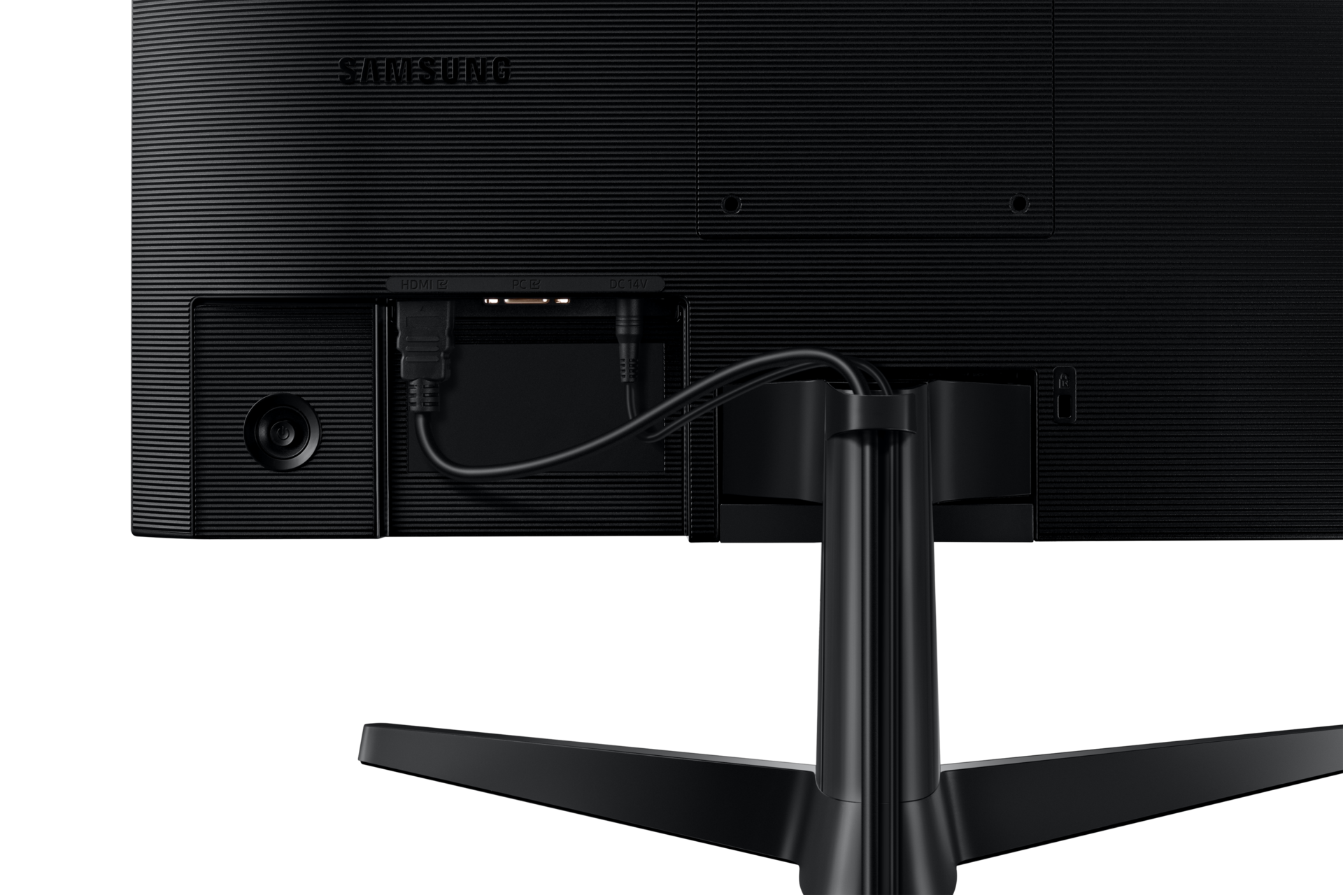 24" Essential Monitor S3 S33GF Full HD 100Hz LS24F330EAIXCI Detail-Connectivity1 Black 