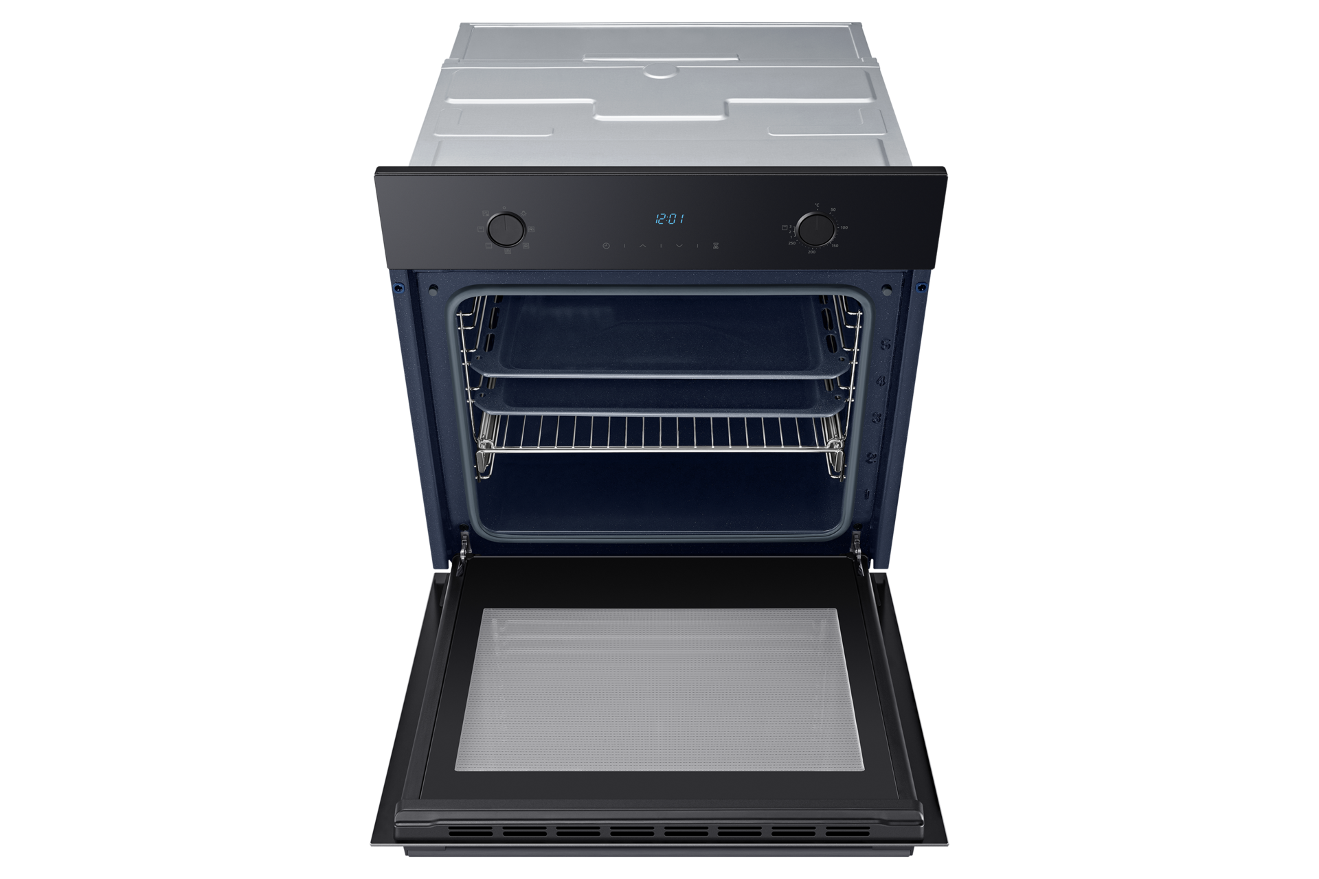 front-over-open Black