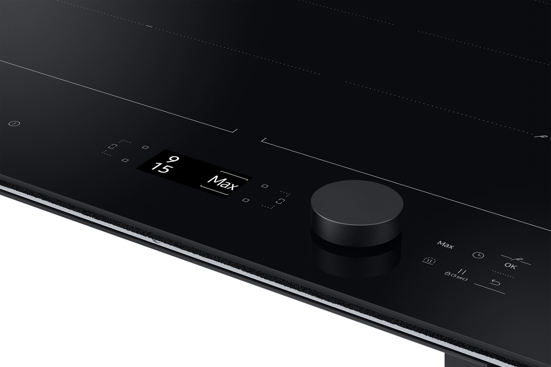 NZ8500BM 7 Oven Cooktop with Extended Flex Zone Plus and Assist Cook NZ64B7799FK/WT Detail3 Black 
