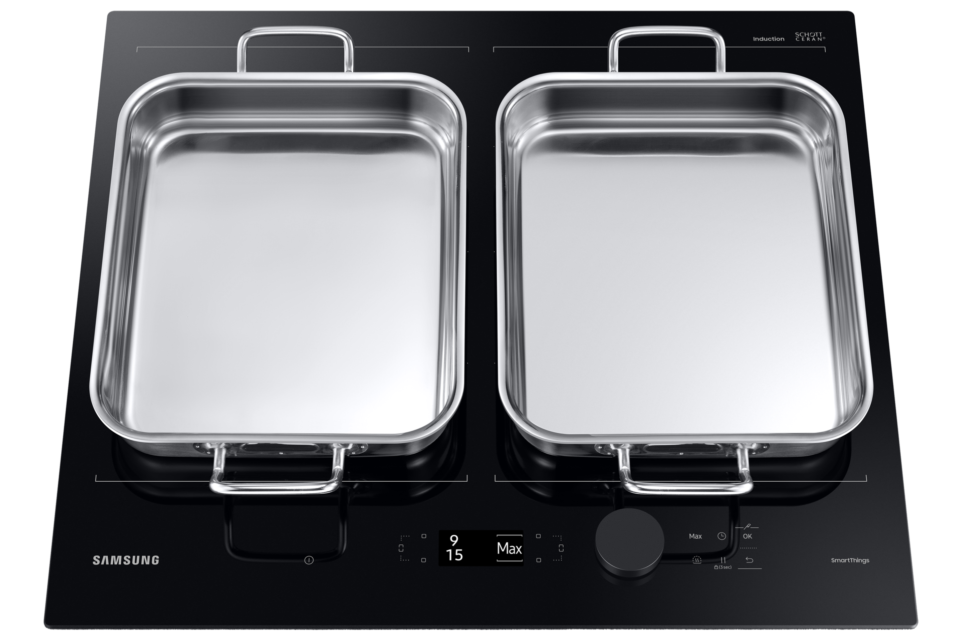 NZ8500BM 7 Oven Cooktop with Extended Flex Zone Plus and Assist Cook NZ64B7799FK/WT Detail-Flex-zone Black 