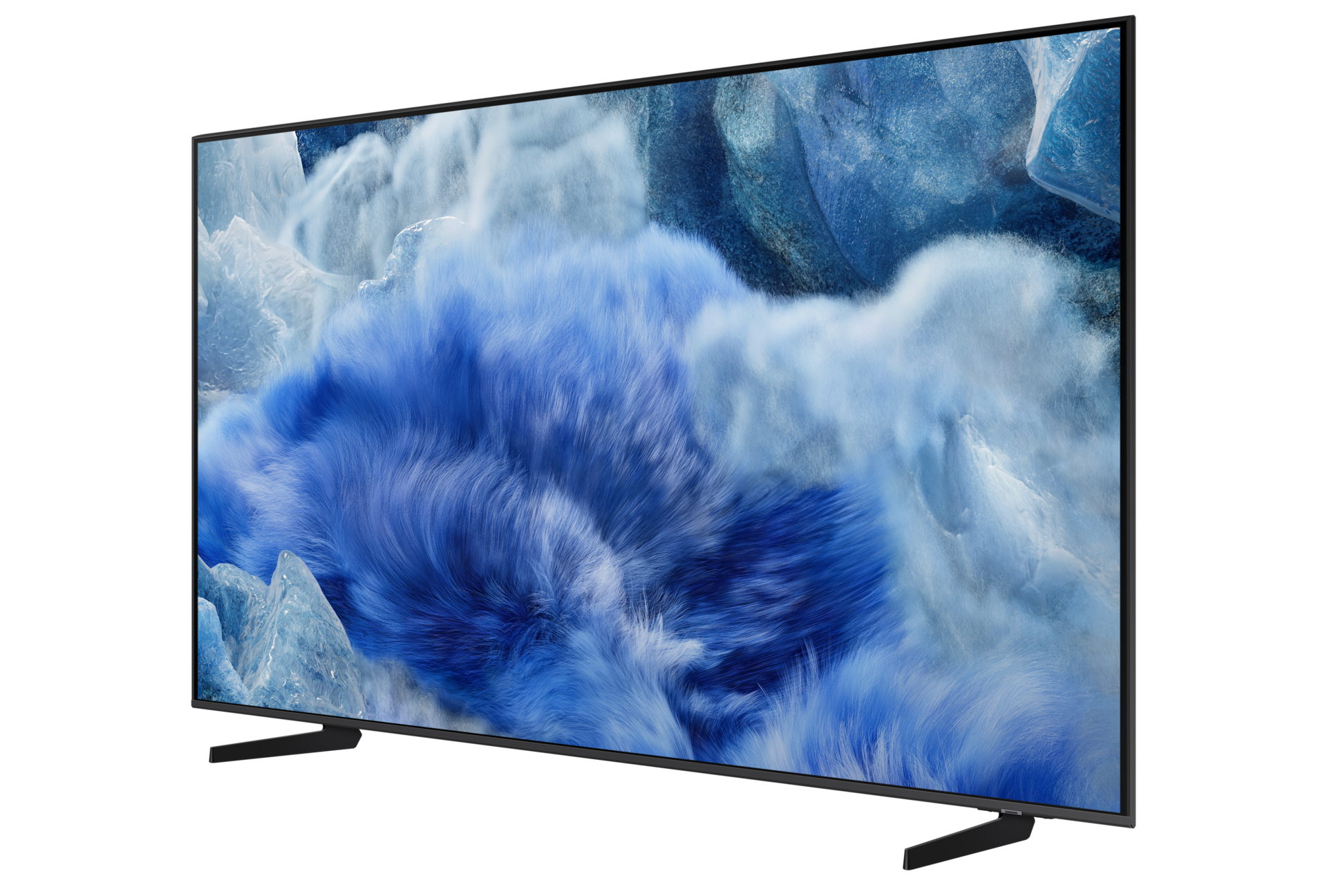{Size}" QLED Q8F 4K Samsung Vision AI Smart TV (2025) R-Perspective1 Titanium Gray 