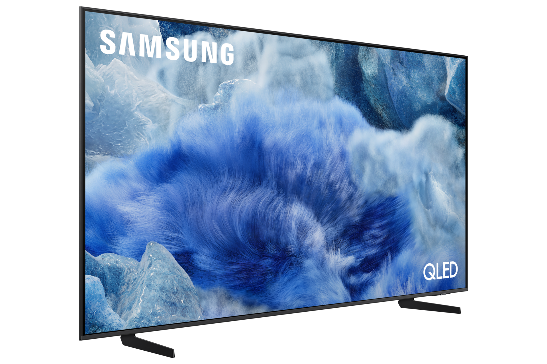 {Size}" QLED Q8F 4K Samsung Vision AI Smart TV (2025) L-Perspective2 Titanium Gray 