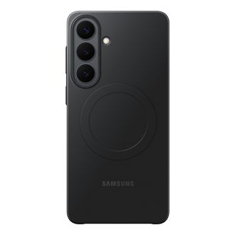 Galaxy S26+ Slim Magnet Case Front Black 