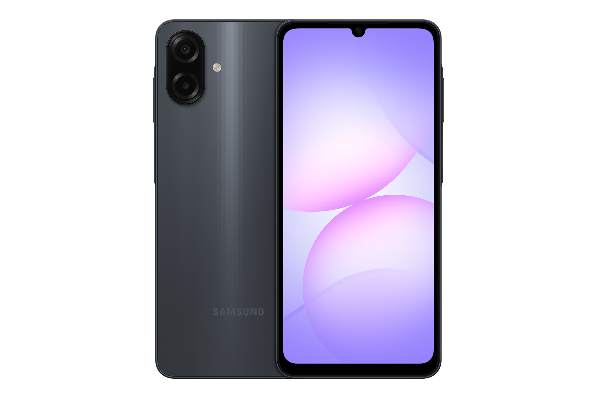 Galaxy A07 Front Black 