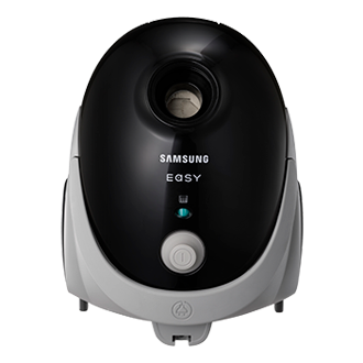 410W Қапты  шаңсорғыш  Pebble Ыңғайлы сап және шланг Front Black 