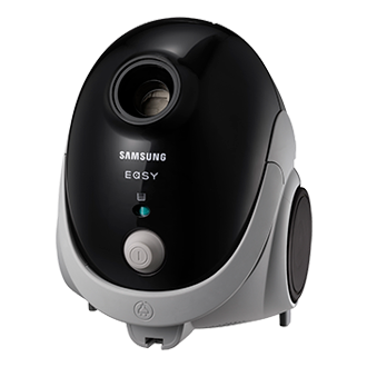 410W Қапты  шаңсорғыш  Pebble Ыңғайлы сап және шланг L-Side2 Black 