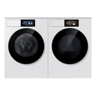 Front loading Washer Smart Screen and On Device Bixby 11kg WF90H11C4 Front-Pair White 