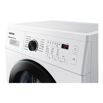 7kg WW4100A Front load Washer and Dryers with EcoBubble™ and Hygiene Steam WW60AK4S00CELT Panel-Control White 