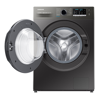 7kg WW5100A Front load Washer and Dryers with EcoBubble™ and Super Speed WW70AKAS22 Front-Open Refined Inox 