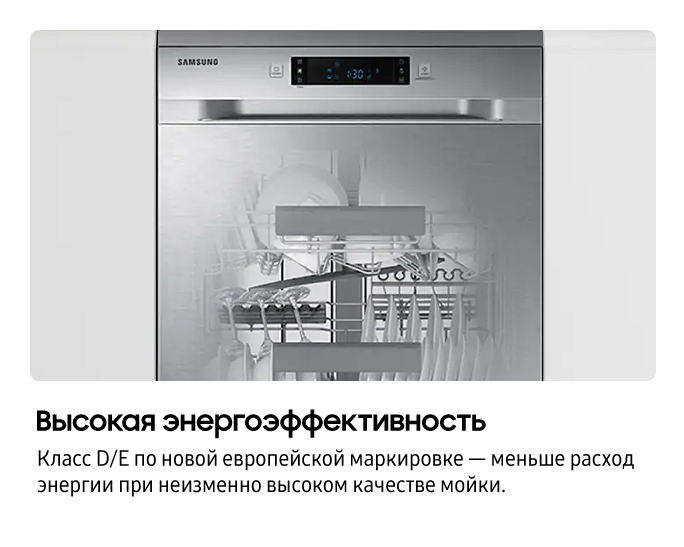 60см Встраиваемая посудомоечная машина  Авто открытие дверцы + 3 уровень корзины Белый