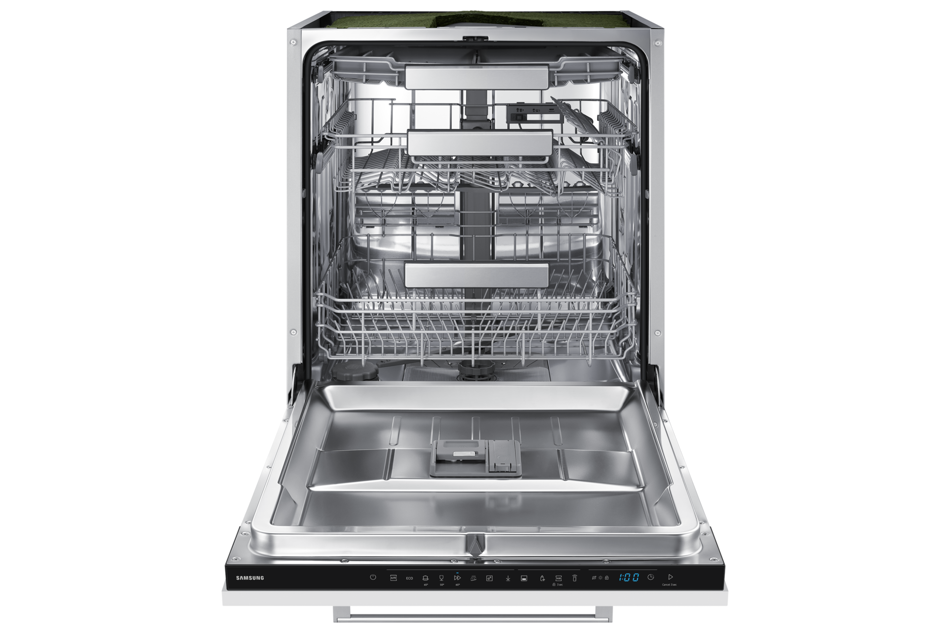 DW70HM/24 Full Built-in Dishwasher Energy Efficiency Class C and Flex Load  DW70H73WCB0WT Front-Open2 White 
