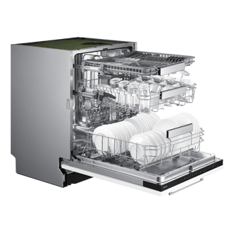 DW70HM/24 Full Built-in Dishwasher Energy Efficiency Class C and Flex Load  DW70H73WCB0WT Dynamic1 White 