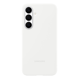 Galaxy S25 FE Silicone Case Front White 