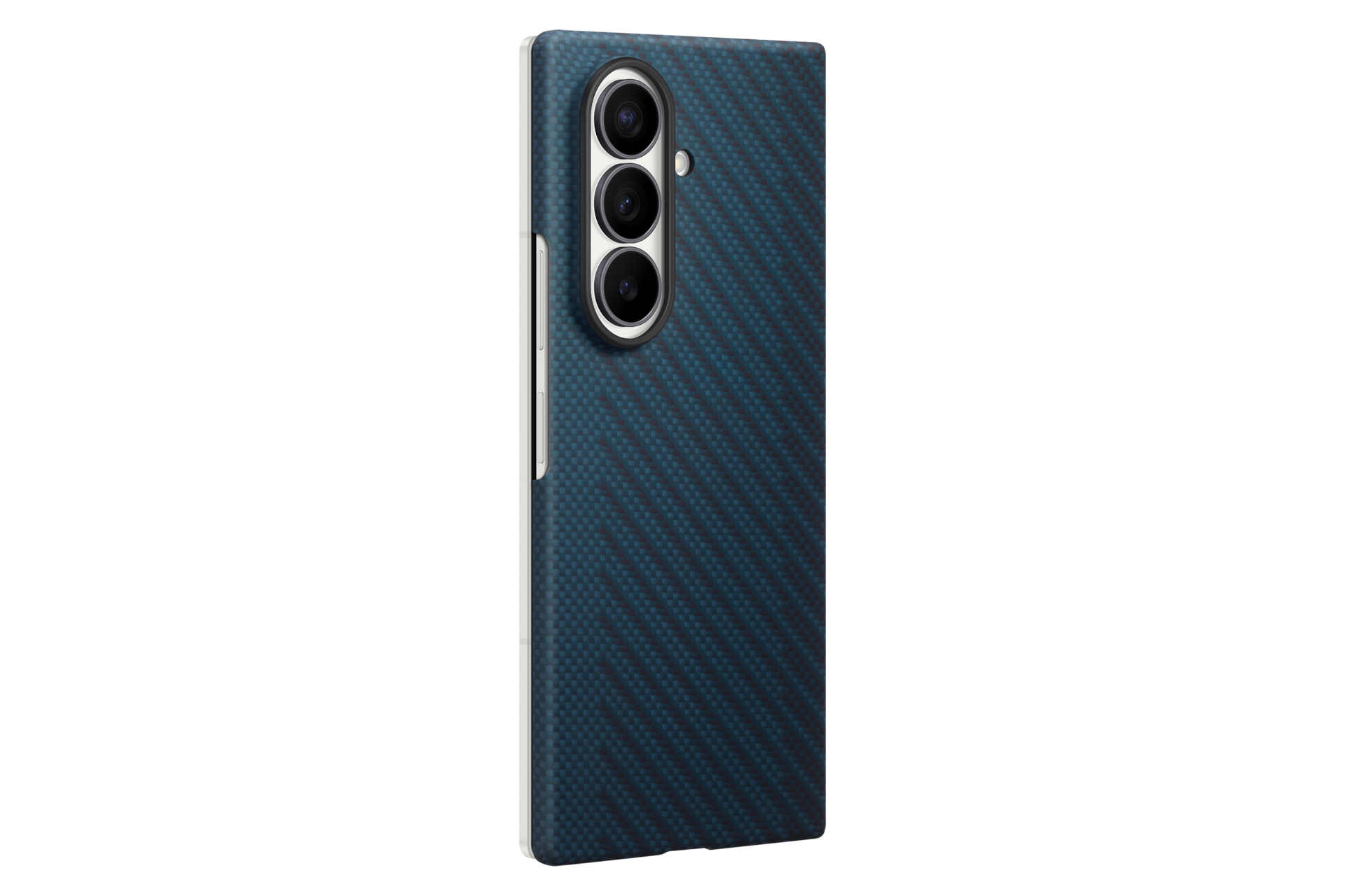Galaxy Z Fold8 Ultra Carbon Magnet Case Dynamic Blue 
