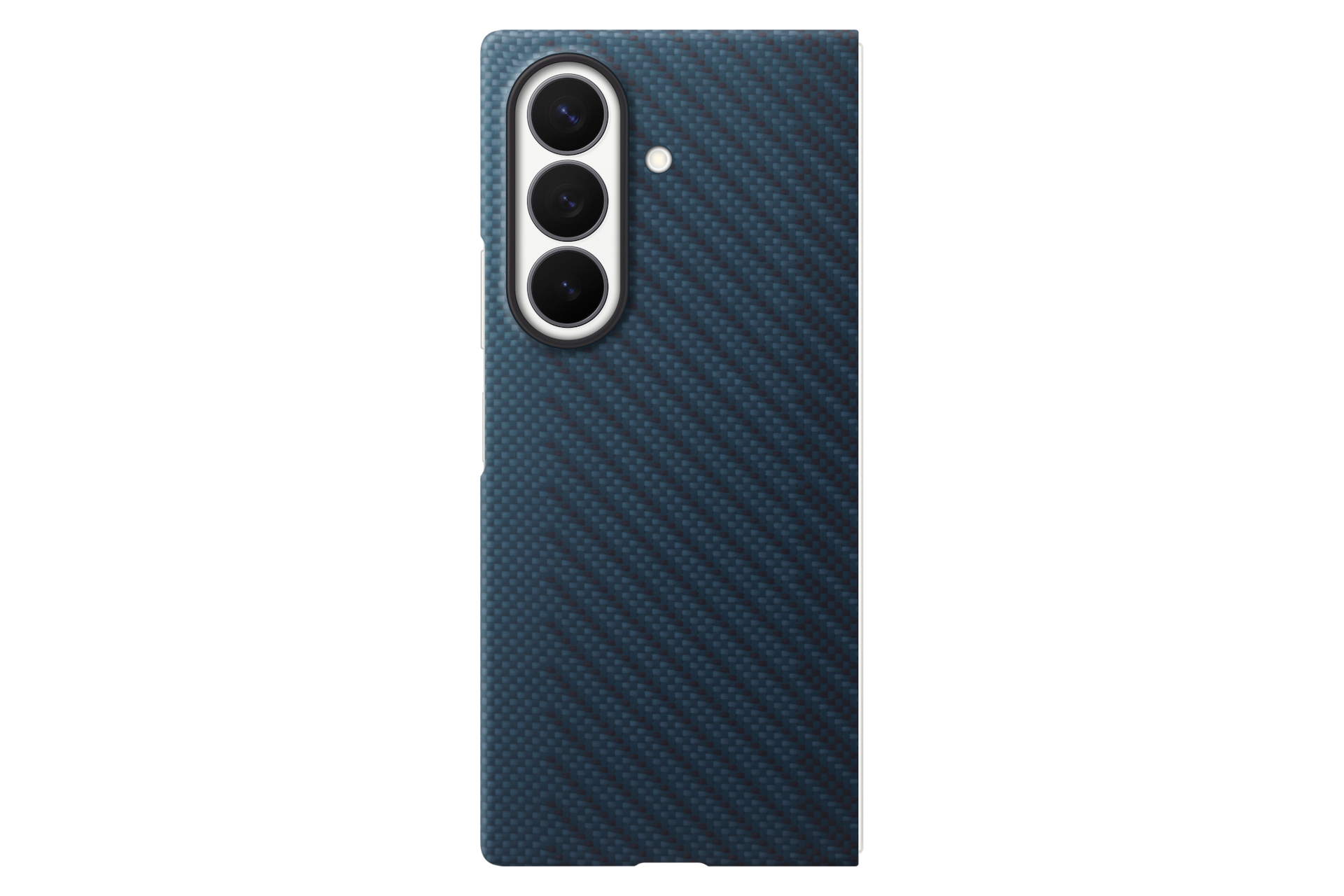 Galaxy Z Fold8 Ultra Carbon Magnet Case Front3 Blue 