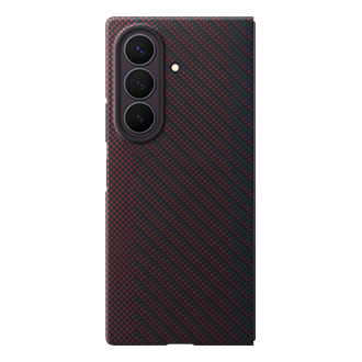 Galaxy Z Fold8 Ultra Carbon Magnet Case Front3 Violet 