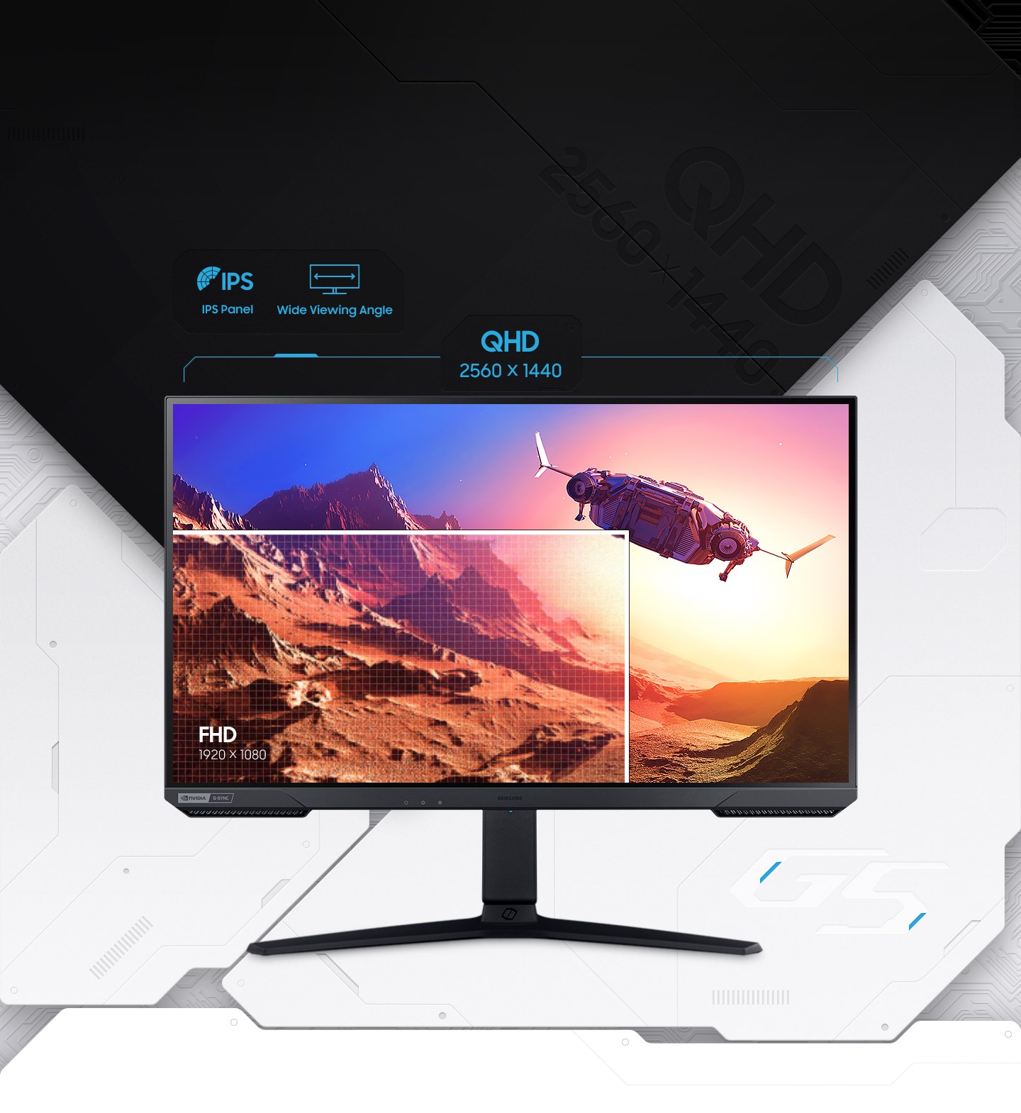 Монитор Samsung Odyssey G5, (LS27AG502NIXCI) - заказать онлайн и купить ...