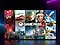 Screenshots of 5 different Xbox games are displayed at once. The Xbox Game Pass logo and a game controller are shown. 