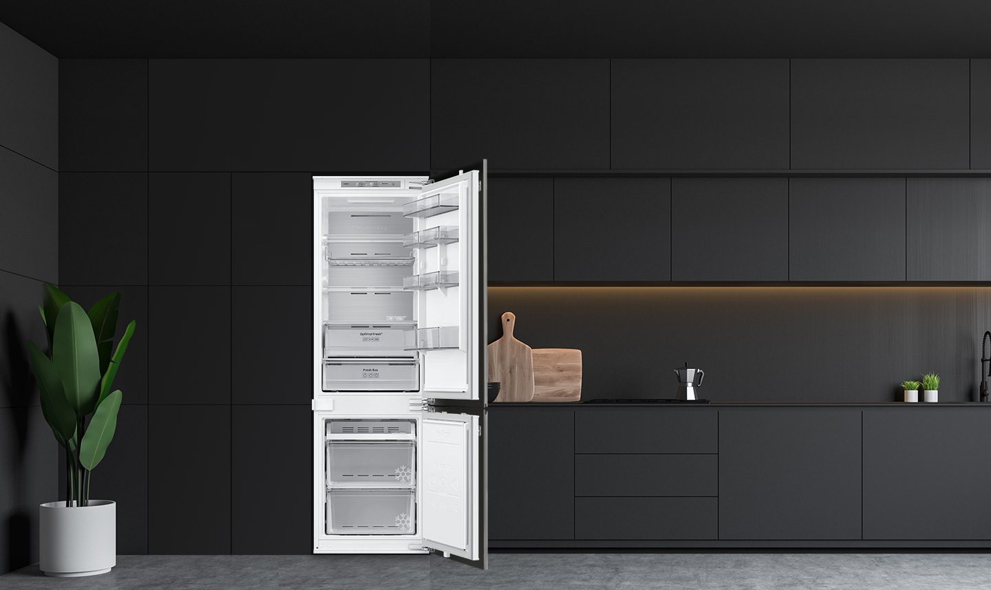 BRB80F TWC installed in the kitchen