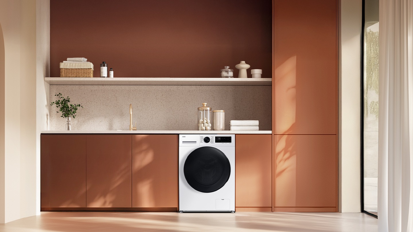 WD5100D is installed in the laundry room.