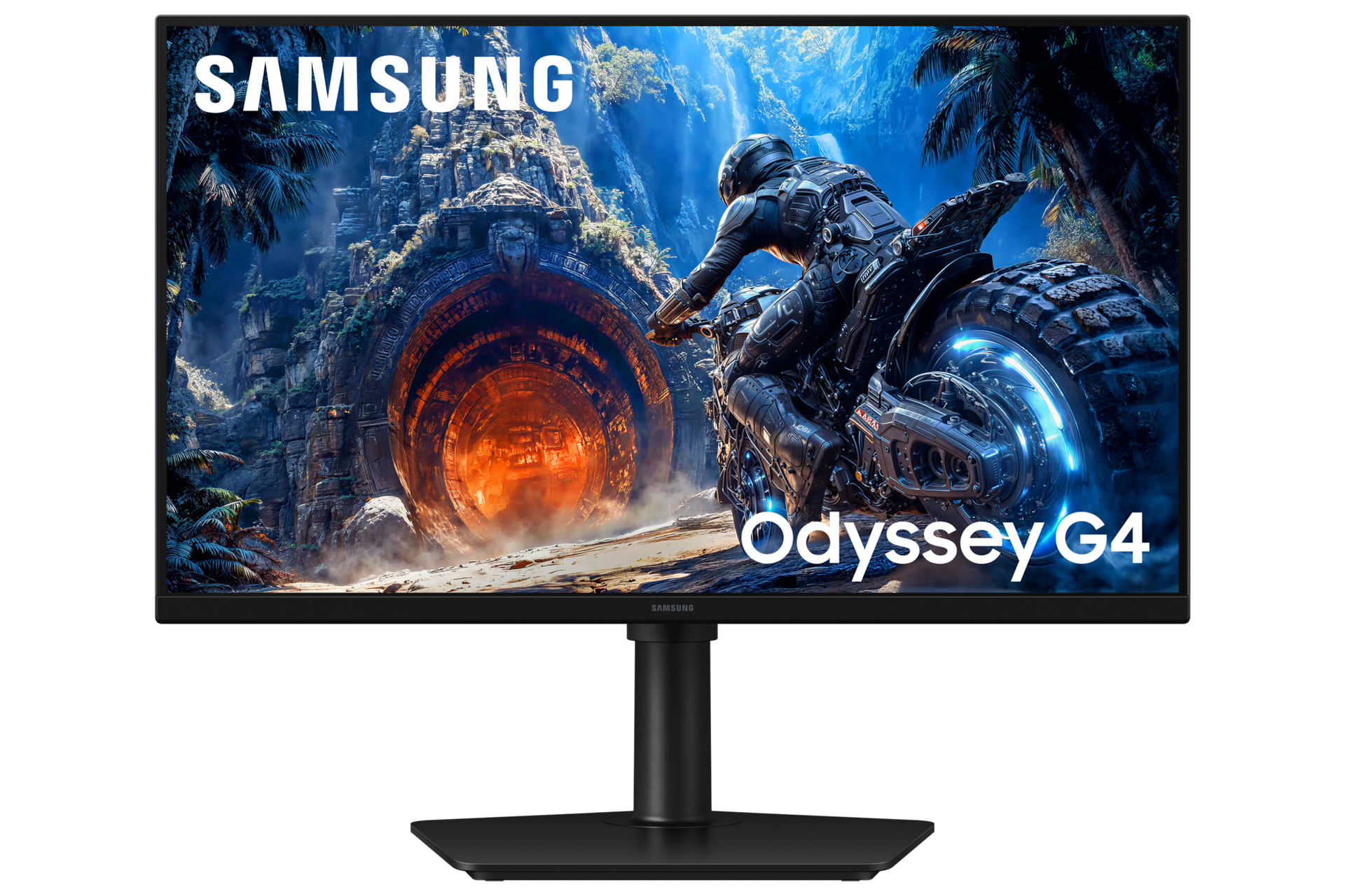 25/27 Inch Odyssey G4 G40H FHD 300Hz Gaming Monitor HG400EIXCI Front2 Black 