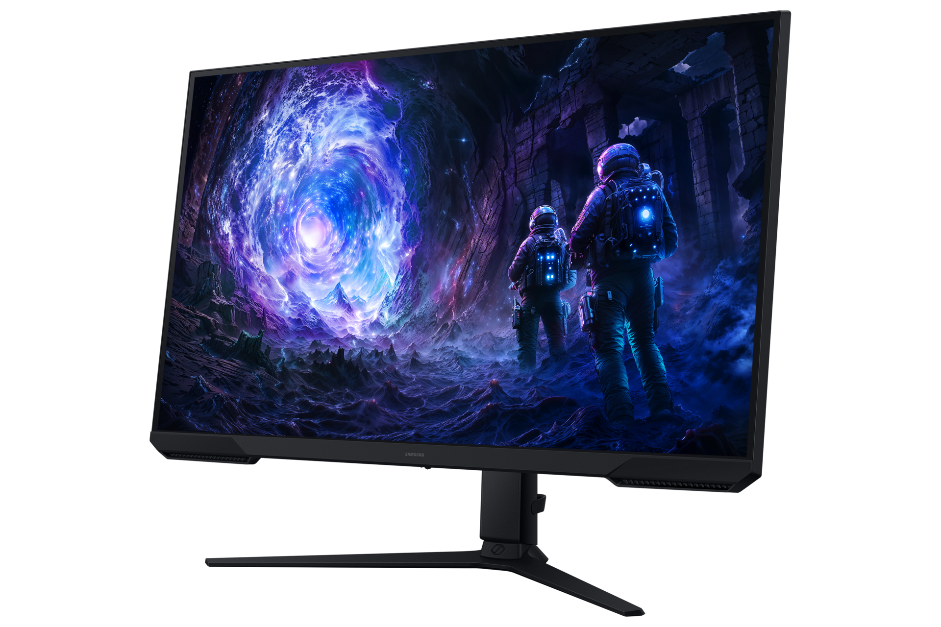 27"/32" Odyssey G5 G51F QHD 180Hz Gaming Monitor FG512EIXCI R-perspective Black 