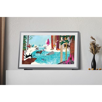 The Frame is on a drawer.