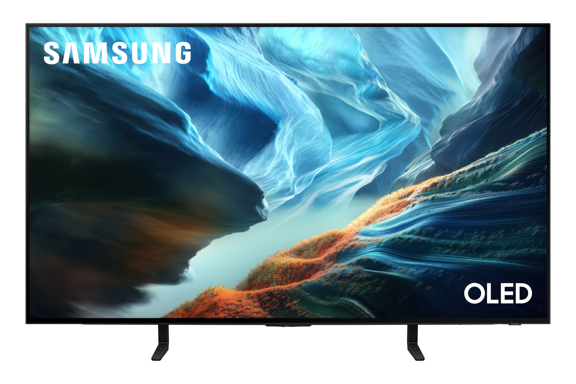 {size}" OLED S90H 4K Samsung Vision AI Smart TV (2026) Front2 Graphite 