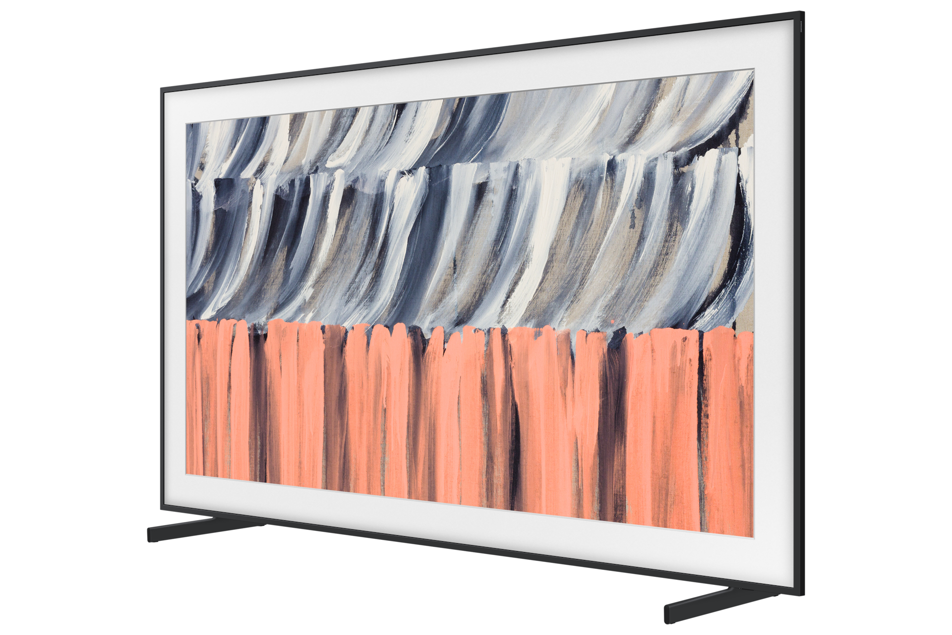 98" The Frame LS03HE 4K Samsung Vision AI Smart TV (2026) R-Perspective2 Black 