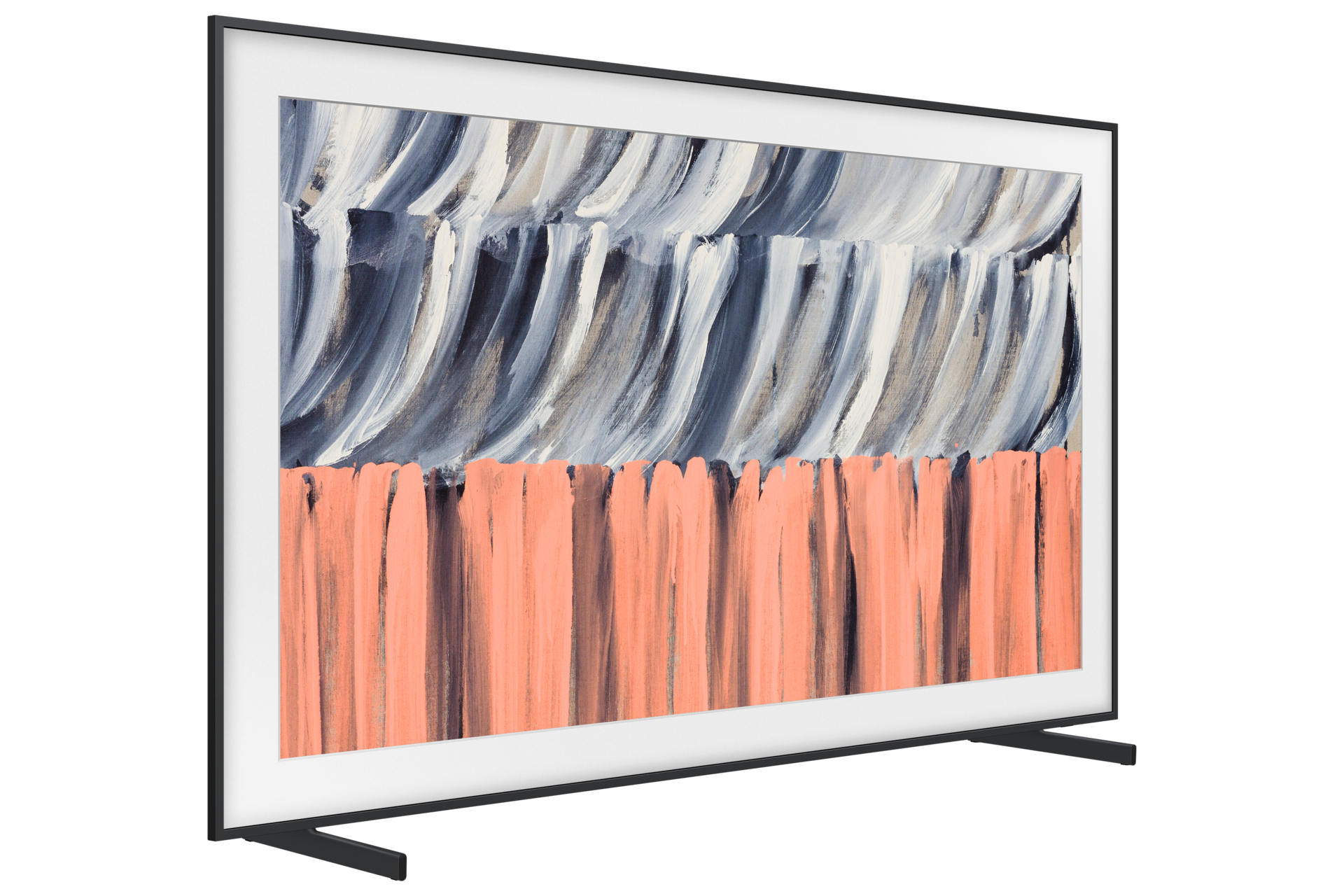 98" The Frame LS03HE 4K Samsung Vision AI Smart TV (2026) L-Perspective1 Black 