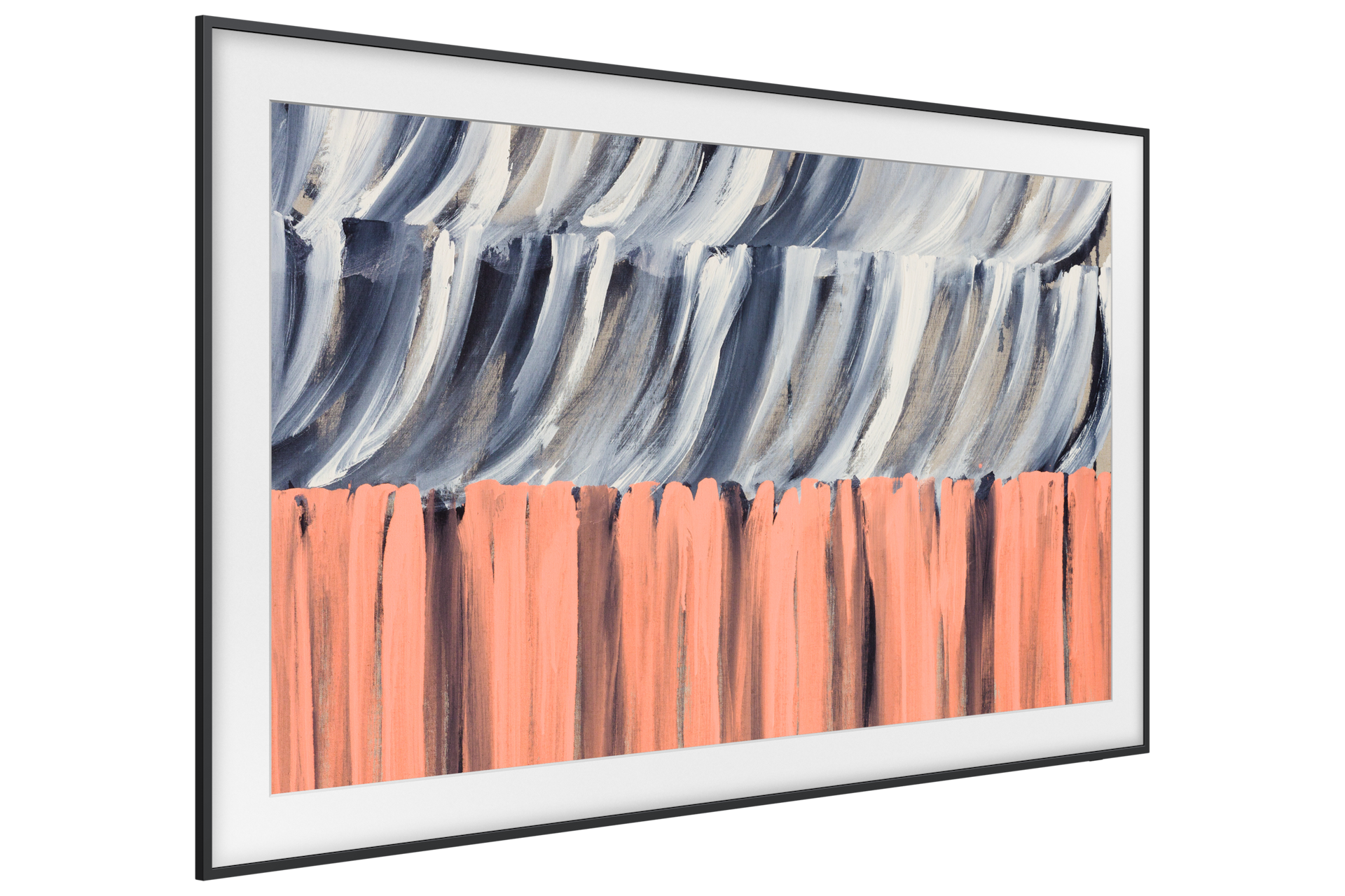98" The Frame LS03HE 4K Samsung Vision AI Smart TV (2026) L-Perspective4 Black 