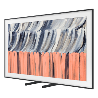 98" The Frame LS03HE 4K Samsung Vision AI Smart TV (2026) R-Perspective4 Black 