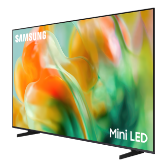 {size}" Mini LED M80H 4K Samsung Vision AI Smart TV (2026) R-Perspective Titanium Black 