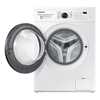 7kg WW4100A Front load Washer and Dryers with EcoBubble™ and Hygiene Steam WW65AK4S21 Front-Open White 
