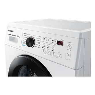 7kg WW4100A Front load Washer and Dryers with EcoBubble™ and Hygiene Steam WW65AK4S21 Panel-Control White 