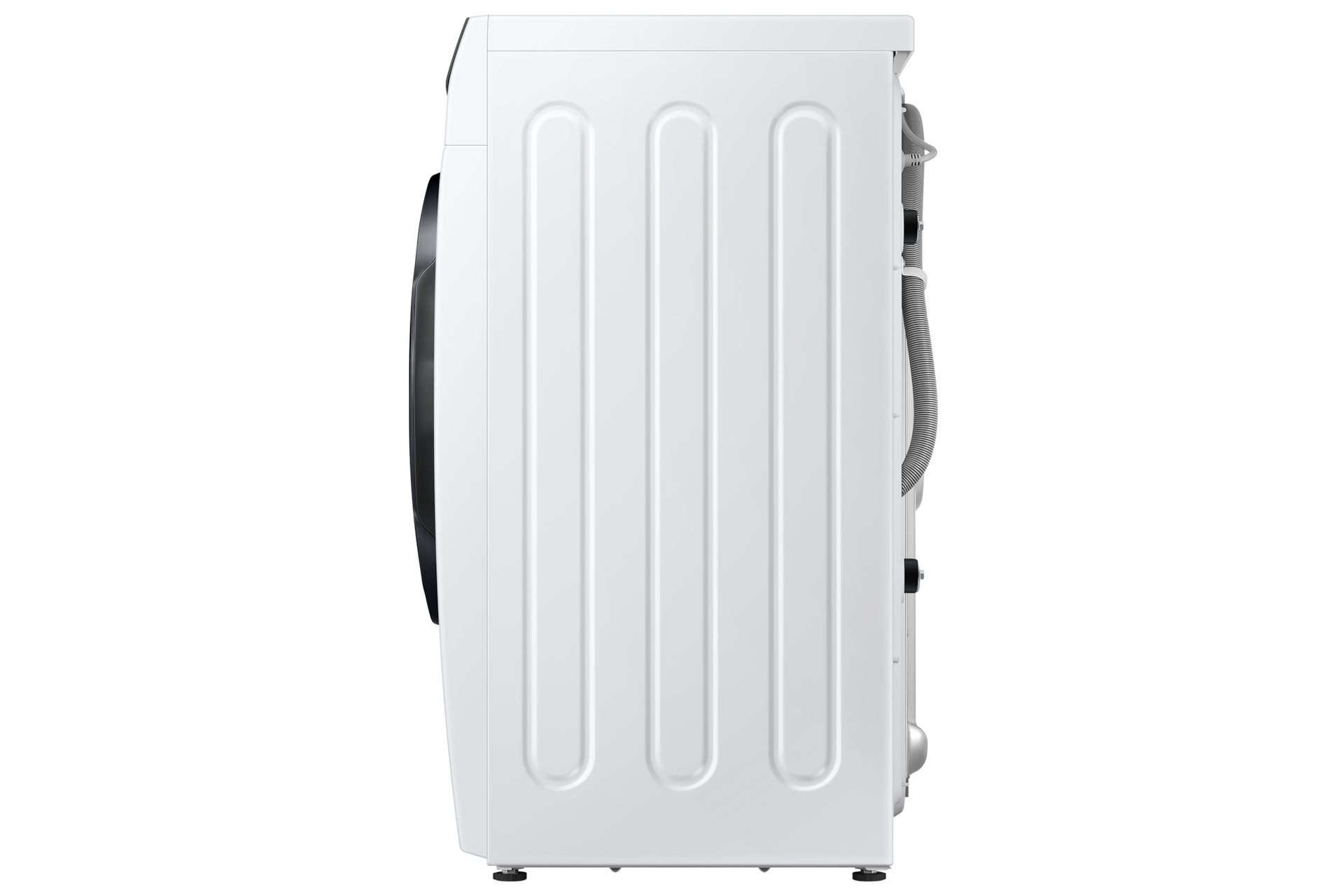 8kg WW6100A Front load Washer and Dryers with EcoBubble™ and AI Control WW80AK6L28 R-Side White 
