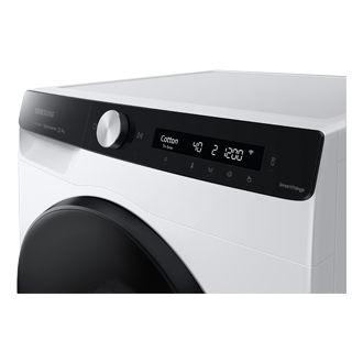 8kg WW6100A Front load Washer and Dryers with EcoBubble™ and AI Control WW80AK6L28 Panel-Control1 White 