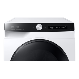 8kg WW6100A Front load Washer and Dryers with EcoBubble™ and AI Control WW80AK6L28 Panel-Control2 White 