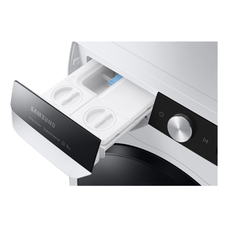 8kg WW6100A Front load Washer and Dryers with EcoBubble™ and AI Control WW80AK6L28 Detail White 