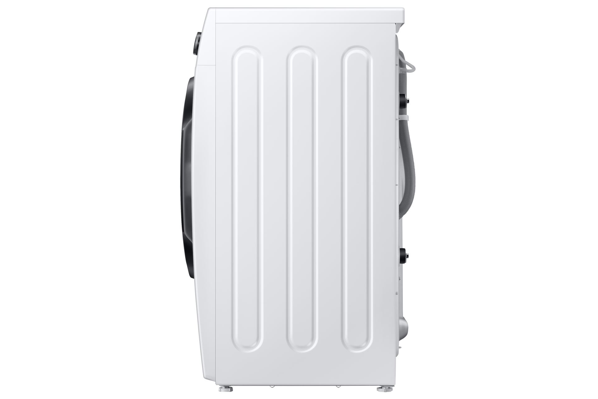 8kg WW5100A Front load Washer and Dryers with EcoBubble™ and Super Speed WW80AKAS26 R-Side White 