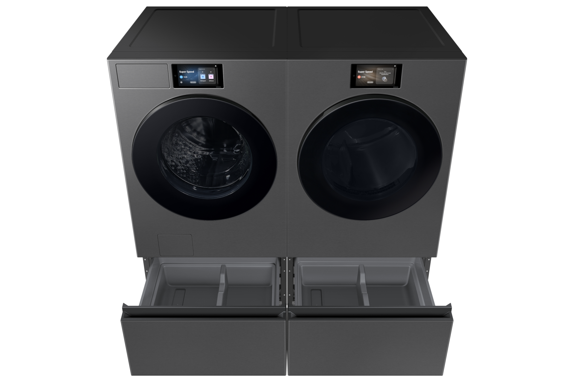 Bespoke AI Laundry Dryer AI Home 7.6 cubic feet Dynamic-Pair Gray 