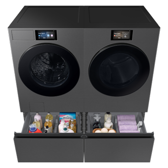Bespoke AI Laundry Dryer AI Home 7.6 cubic feet Dynamic-Pair Gray 