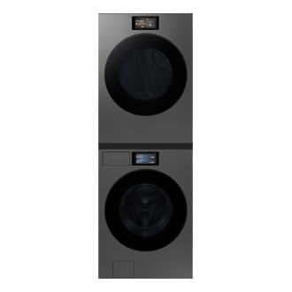 Bespoke AI Laundry Dryer AI Home 7.6 cubic feet Stack-Front-Door-Closed Gray 